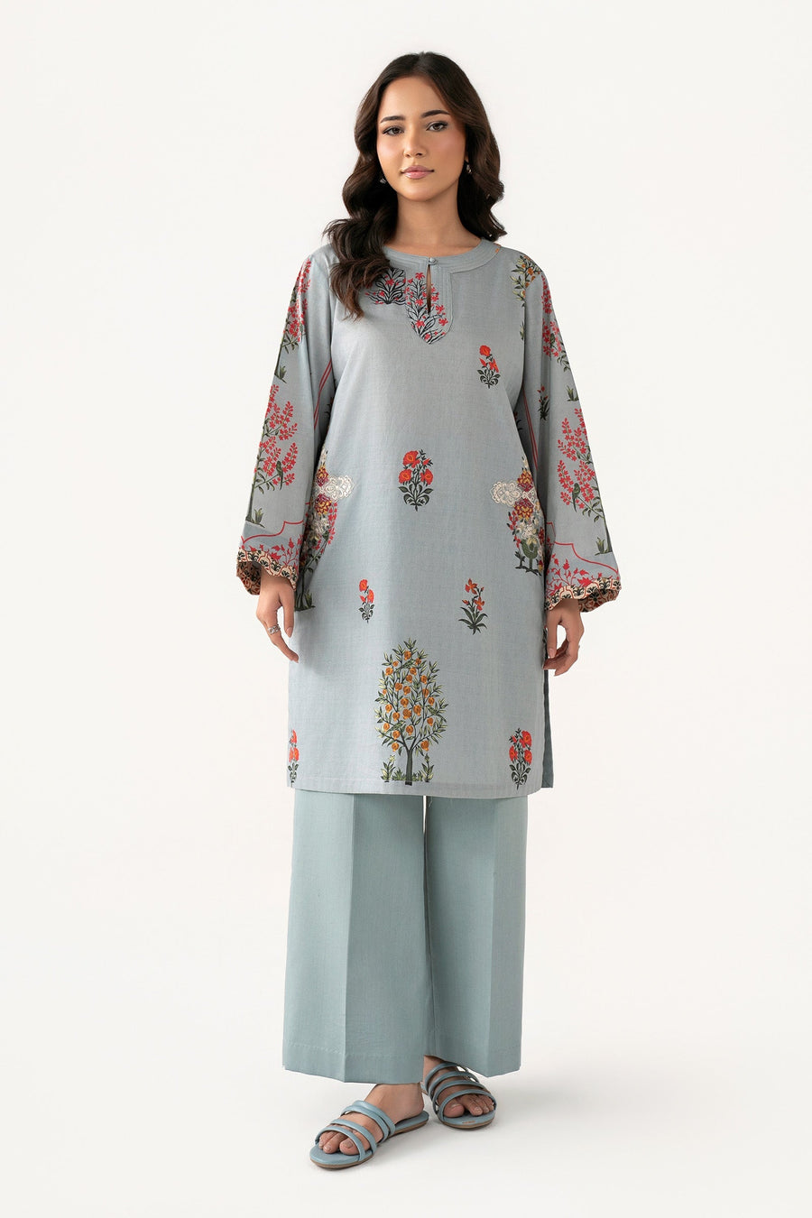 Embroidered Dobby Viscose Shirt