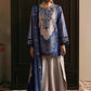 3 Pc Unstitched Embroidered Slub Khaddar Suit