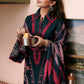 3 Pc Unstitched Embroidered Slub Khaddar Suit