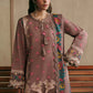 3 Pc Unstitched Embroidered Slub Khaddar Suit
