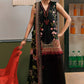3 Pc Unstitched Embroidered Slub Khaddar Suit