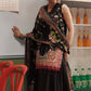 3 Pc Unstitched Embroidered Slub Khaddar Suit