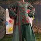 3 Pc Unstitched Embroidered Slub Khaddar Suit