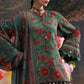 3 Pc Unstitched Embroidered Slub Khaddar Suit