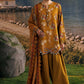 3 Pc Unstitched Embroidered Linen Suit