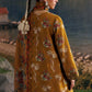 3 Pc Unstitched Embroidered Linen Suit