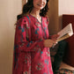3 Pc Unstitched Embroidered Linen Suit