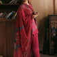 3 Pc Unstitched Embroidered Linen Suit