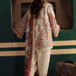 3 Pc Unstitched Embroidered Linen Suit
