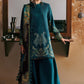 3 Pc Unstitched Embroidered Linen Suit