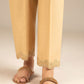 Embroidered Raw Silk Trouser