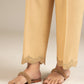 Embroidered Raw Silk Trouser