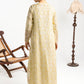 2 Pc Embroidered Raw Silk Suit