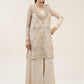 2 Pc Embroidered Organza Suit