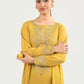 2 Pc Embroidered Georgette Suit