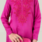 2 Pc Embellished Rawsilk Suit