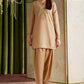 2 Pc Embellished Bamberg Raw Silk Suit