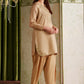 2 Pc Embellished Bamberg Raw Silk Suit