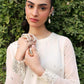 2 Pc Embroidered Chiffon Suit