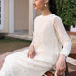 2 Pc Embroidered Chiffon Suit