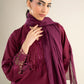 Embellished Apple Silk Dupatta