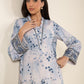 Embroidered Raw Silk Shirt
