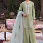 2 Pc Embroidered Georgette Suit