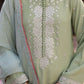 2 Pc Embroidered Georgette Suit