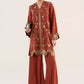 2 Pc Embroidered Georgette Suit