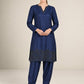 2 Pc Embellished Bamberg Raw Silk Suit