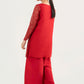 2 Pc Embroidered Organza Suit