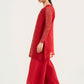 2 Pc Embroidered Organza Suit