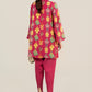 2 Pc Embellished Crepe Suit