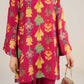 2 Pc Embellished Crepe Suit