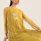 2 Pc Embroidered Net Suit