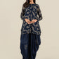2 Pc Embroidered Cotton Net Suit