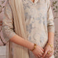 2 Pc Embellished Bamberg Raw Silk Suit