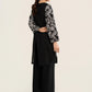 Embroidered Crosshatch Lawn Shirt