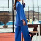 2 Pc Dyed European Linen Suit
