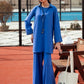 2 Pc Dyed European Linen Suit
