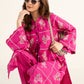 3 Pc Embroidered Karandi Suit