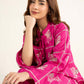 3 Pc Embroidered Karandi Suit