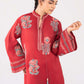 2 Pc Block Printed Paper Lawn Suit