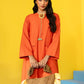 2 Pc Dyed Arabic Lawn Suit
