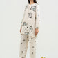 2 Pc Embellished Ripstop Suit