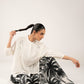 2 Pc Embroidered Arabic Lawn Skirt Set