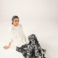 2 Pc Embroidered Arabic Lawn Skirt Set