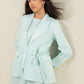 2 Pc Dyed Cotton Chambray Suit