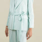 2 Pc Dyed Cotton Chambray Suit
