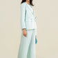 2 Pc Dyed Cotton Chambray Suit